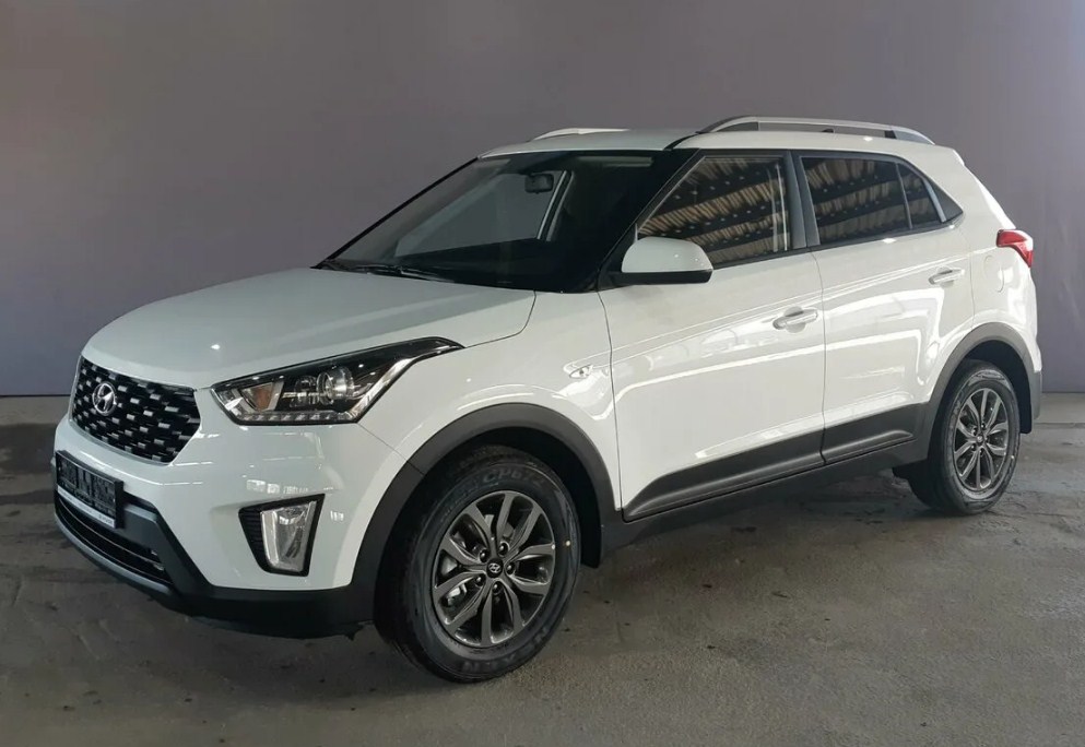 Hyundai Creta 2020, рестайлинг. Обратите внимание на решетку радиатора.