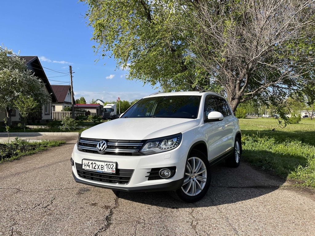 Volkswagen Tiguan первого поколения, 2012 года выпуска