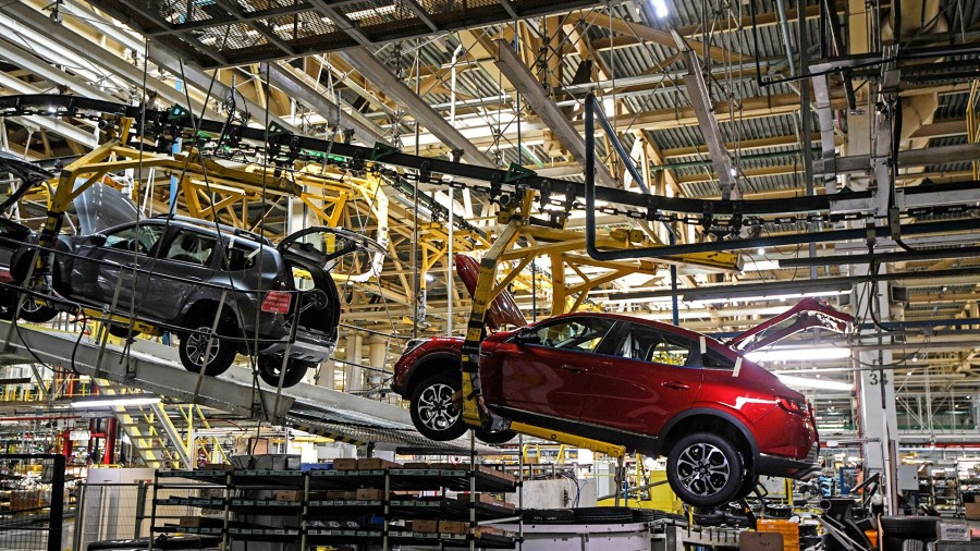 На заводе Renault в России