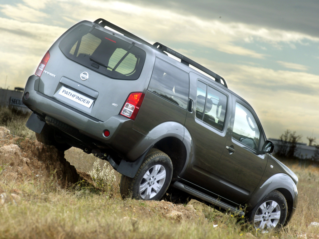 Nissan Pathfinder R51 на бездорожье