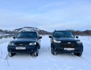 Chevrolet Niva и Lada Niva Travel