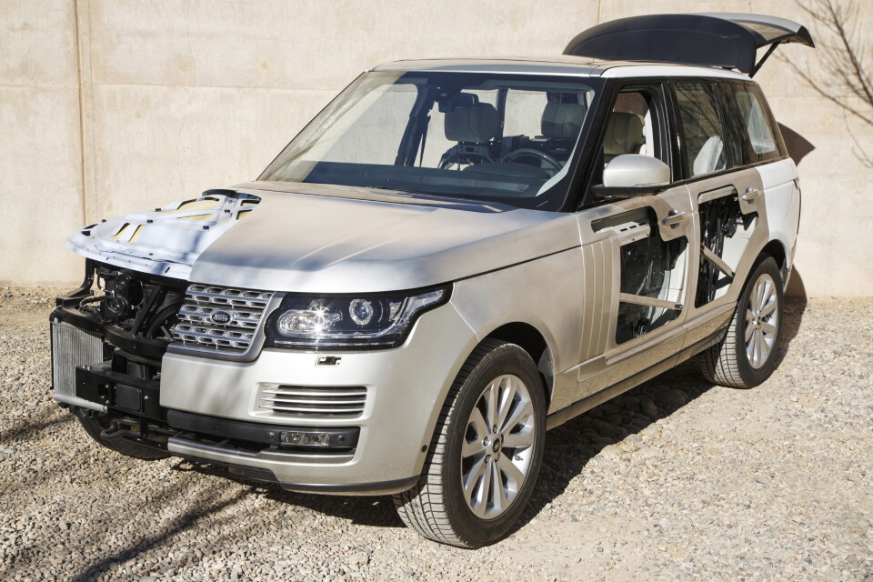 Алюминиевый кузов Range Rover