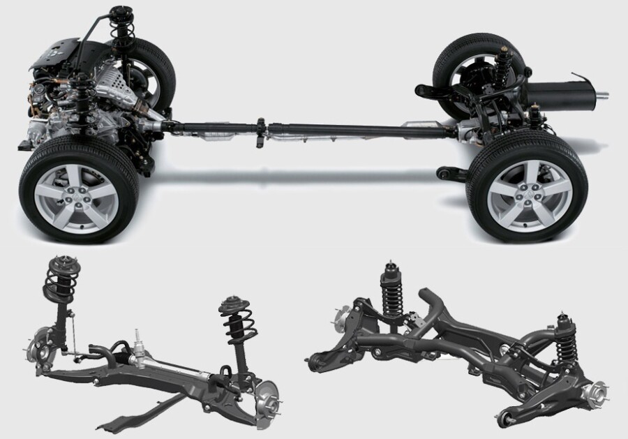 Подвеска Mitsubishi Outlander XL