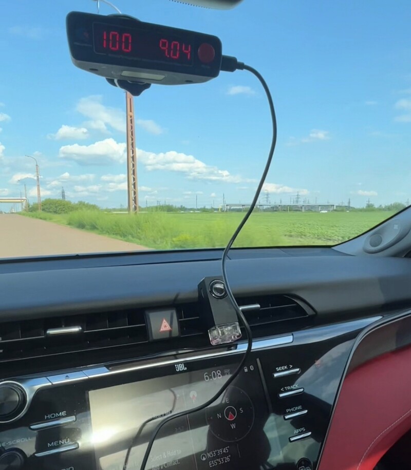 Время разгона от 0 до 100 км/ч Toyota Camry 70