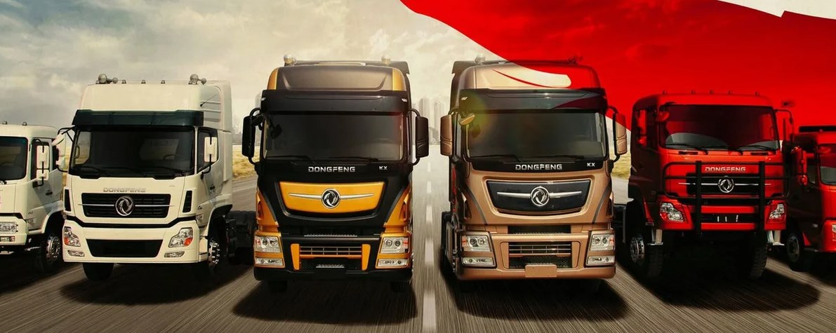 Китайские грузовики DONGFENG