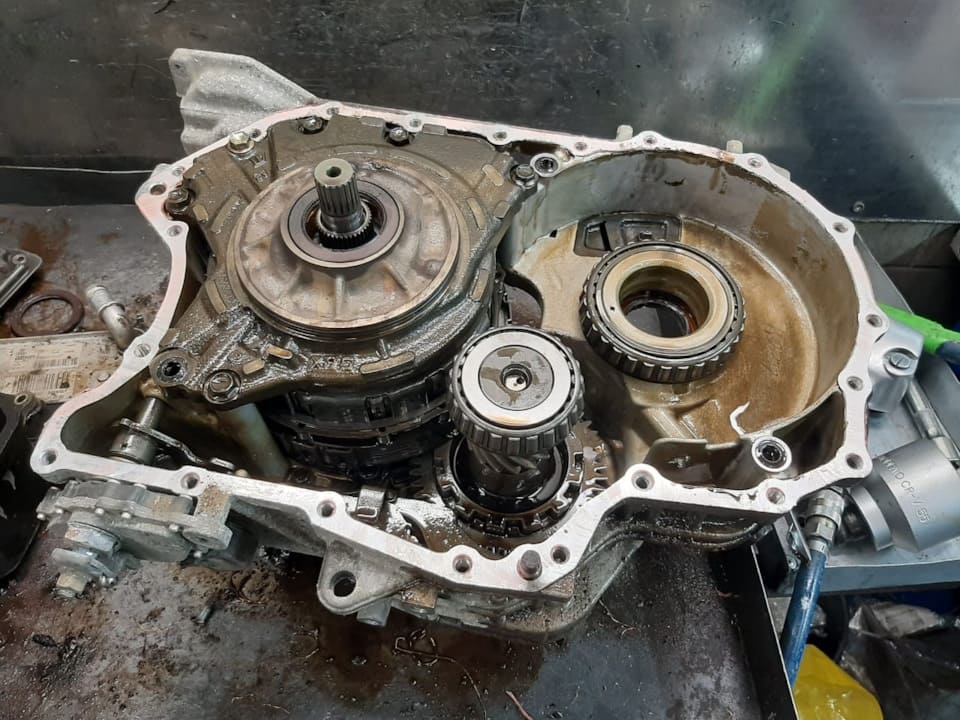 Разобранная АКПП Aisin Skoda Octavia 1.8 TSI