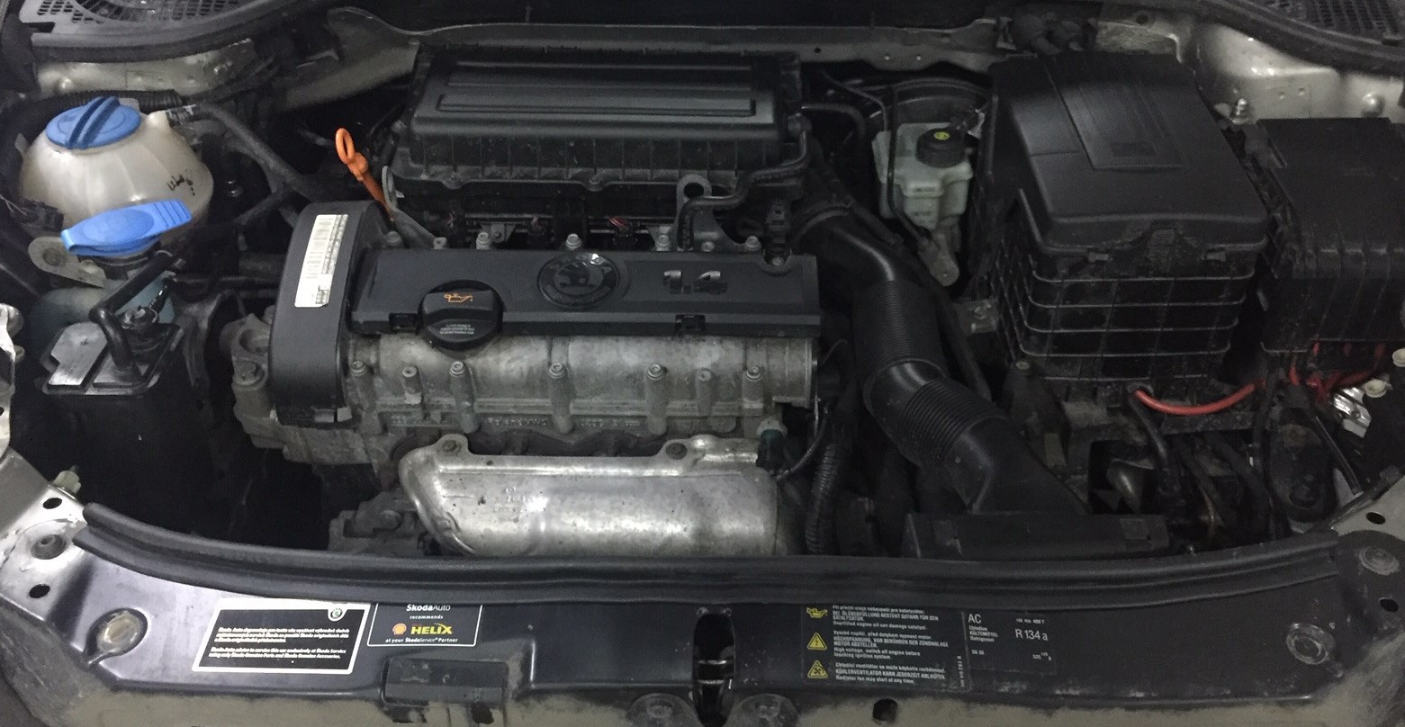 Под капотом Skoda Octavia A5 1.4 80 л.с.