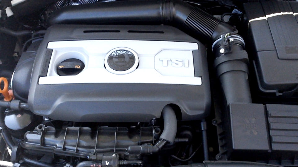 Под капотом Октавия А5 1.8 TSI