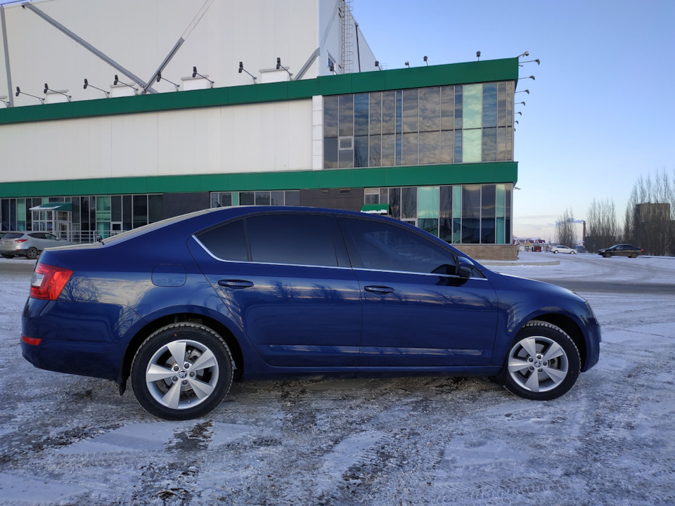 Skoda Octavia A7 с дисками Velorum и шинами 205/55R16