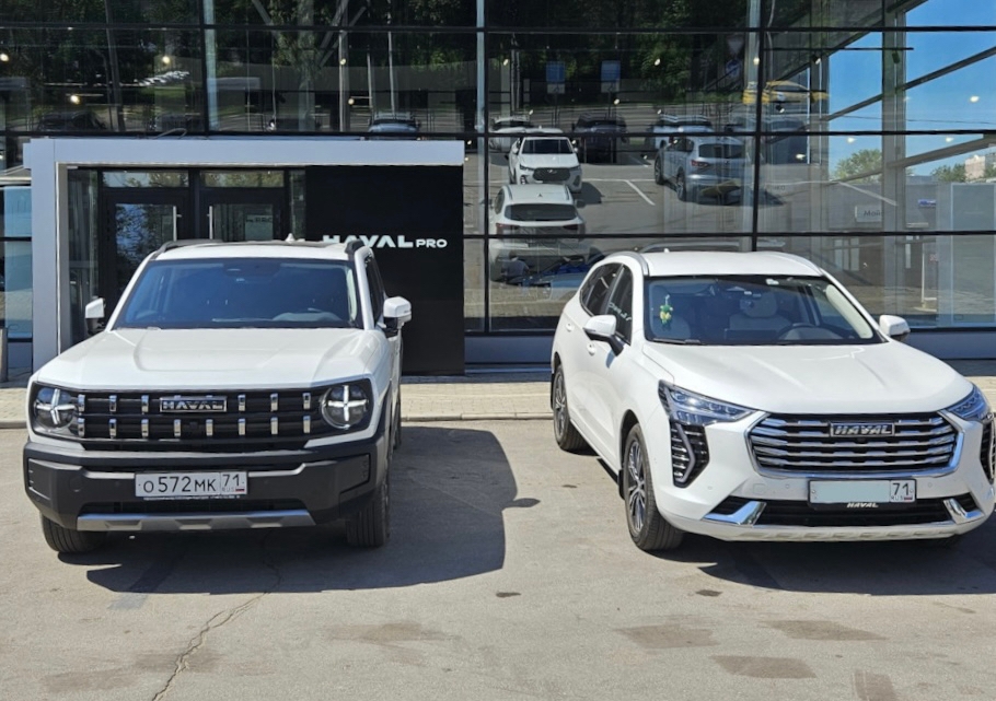 Haval H3 и Jolion. Фото - Drive2.ru