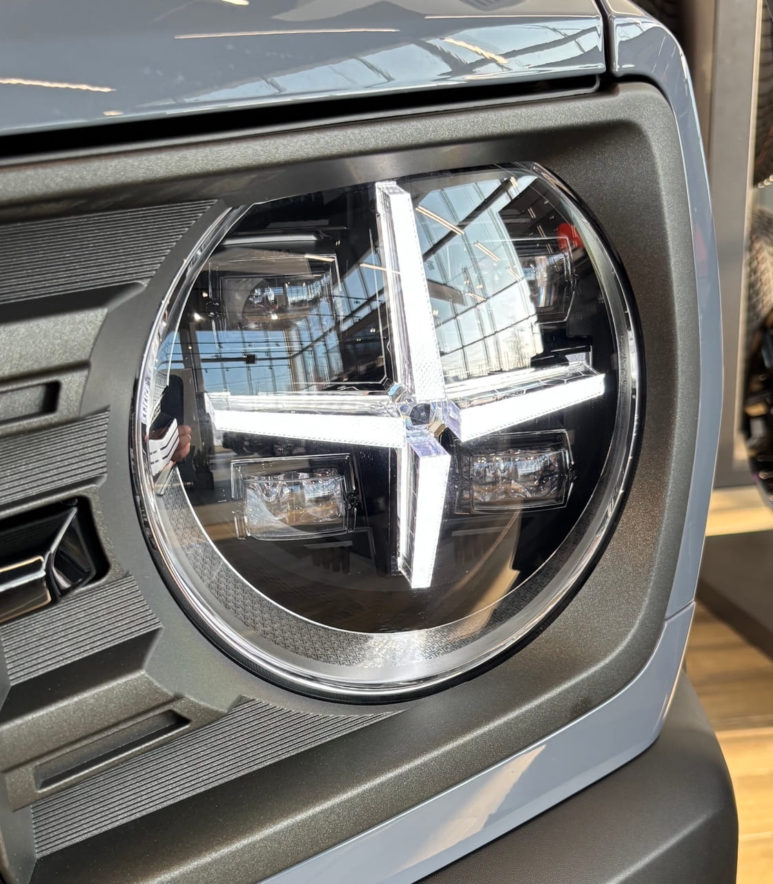 На Haval H3 полностью светодиодная оптика