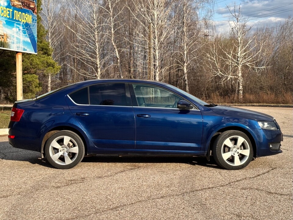 Skoda Octavia A7 Blue Storm