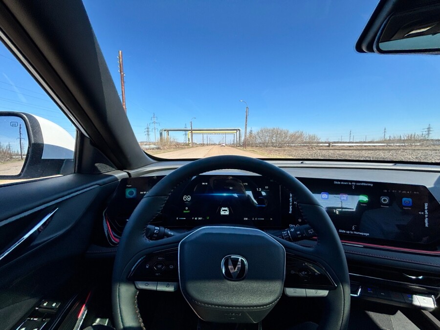 За рулем Changan CS35 Max