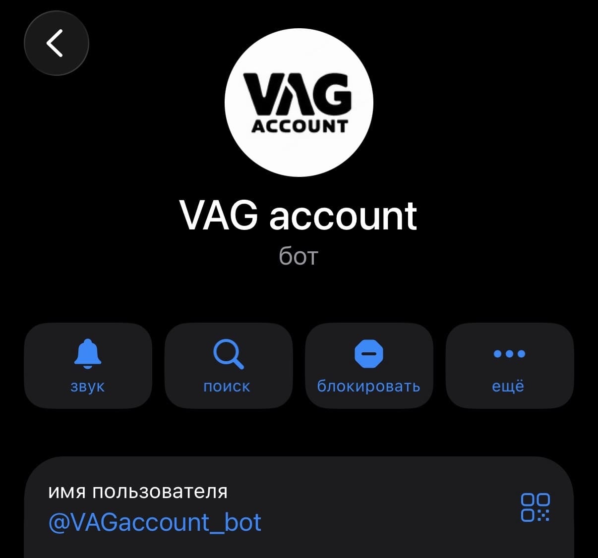 VAG account