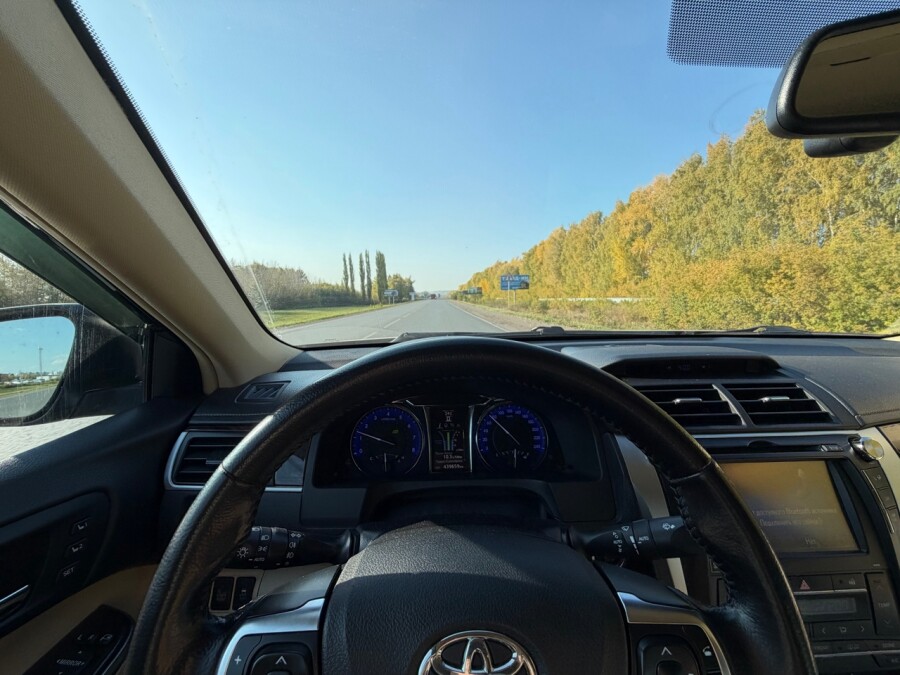 За рулём Toyota Camry 3.5 V6