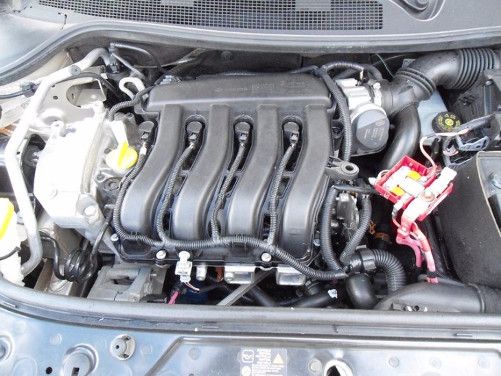 Контрактные двигатели Renault Megane II | Рено Меган 2 2002-2009, 1.6 литра, бензин