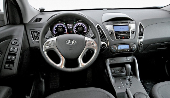 Интерьер Hyundai ix35