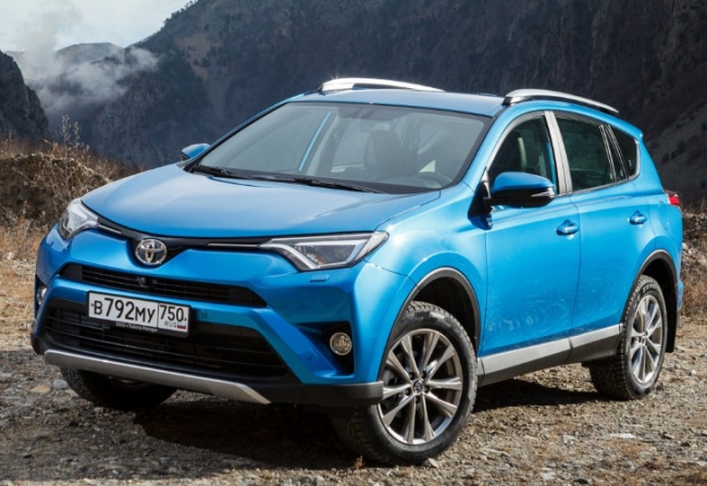 Toyota RAV4, рестайлинг 2016 года
