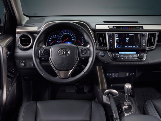 Интерьер Toyota RAV4 2013-2015