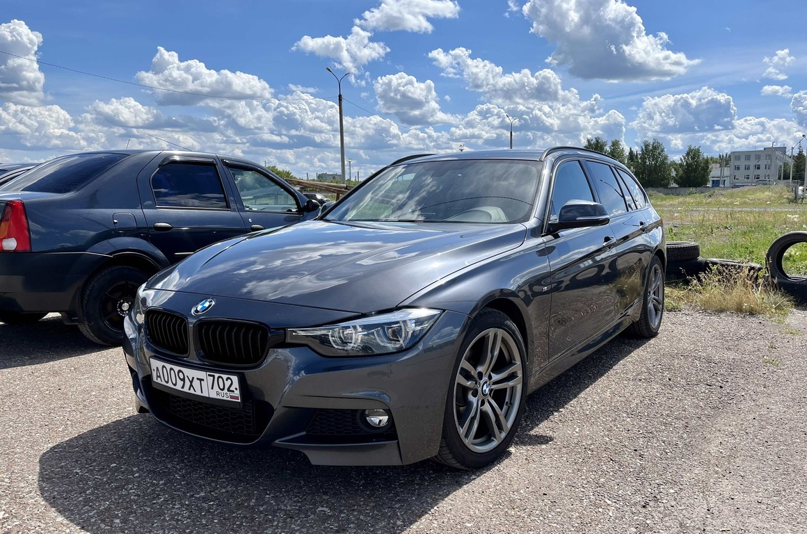 Этот универсал BMW 320d 2018 года выпуска был куплен в Белоруссии в этом году