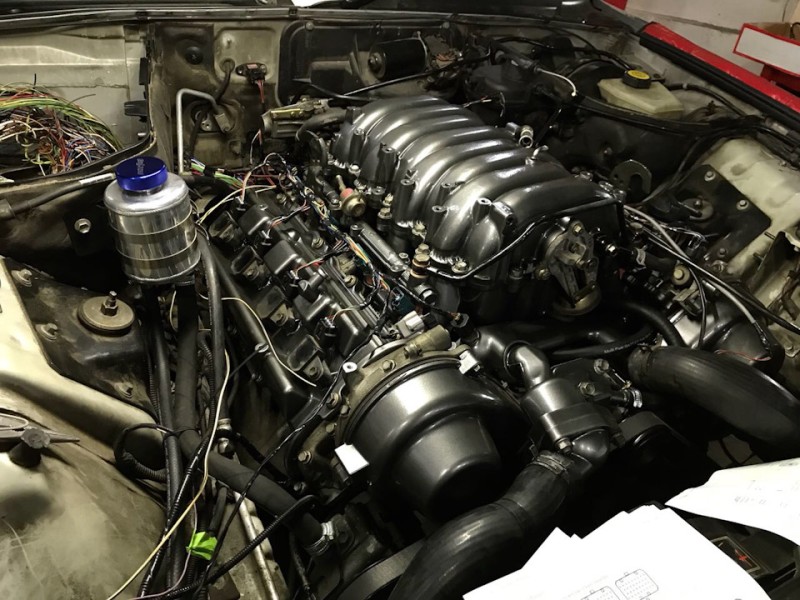 Свап двигателя 3UZ-FE на Jaguar XJ