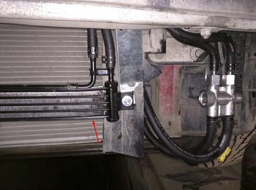 Радиатор охлаждения АКПП DP0